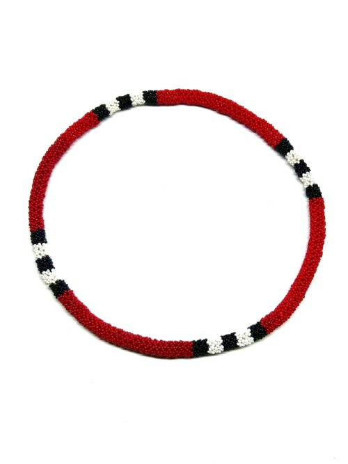 COLAR DE COBRA CORAL - TAPAYUNA