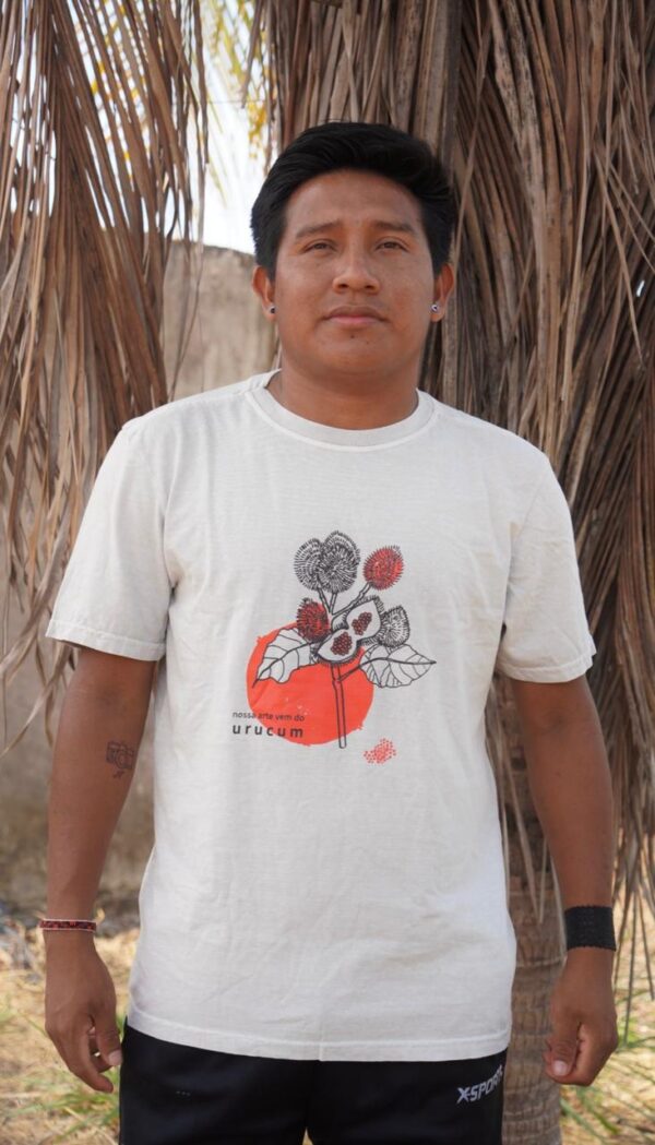 CAMISA ARTE INDIGENA - URUCUM